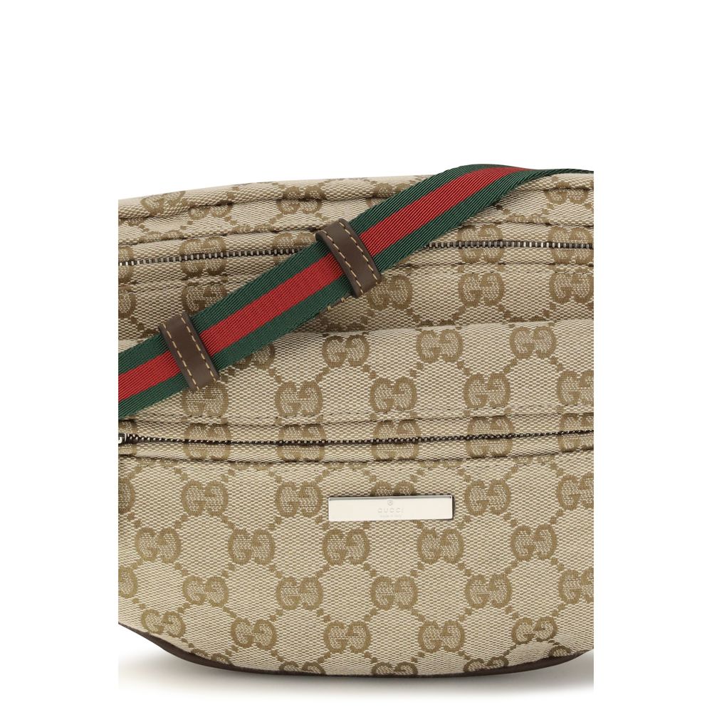 Gucci Beige Polyester Shoulder Bag - AW26 30x16cm - Detail view
