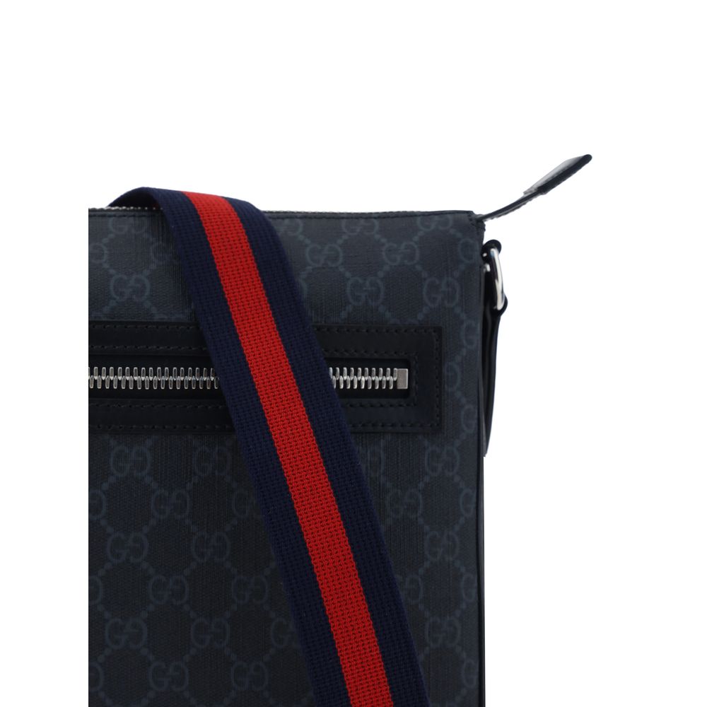 Gucci Black Fabric Shoulder Bag - Detail view