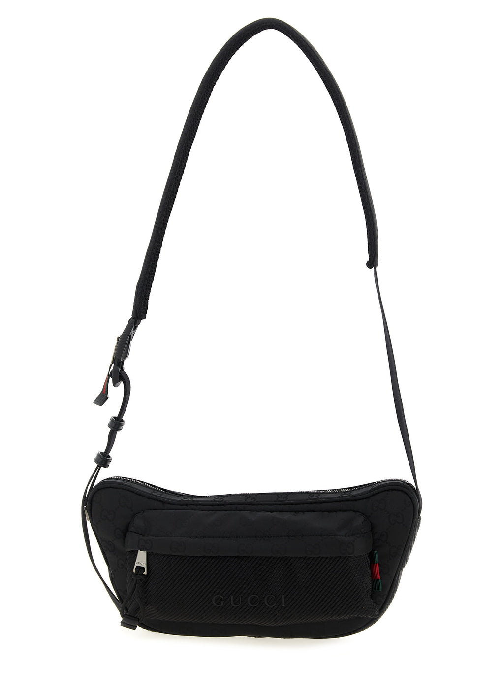 Gucci Black Polyester Crossbody Bag - Front view