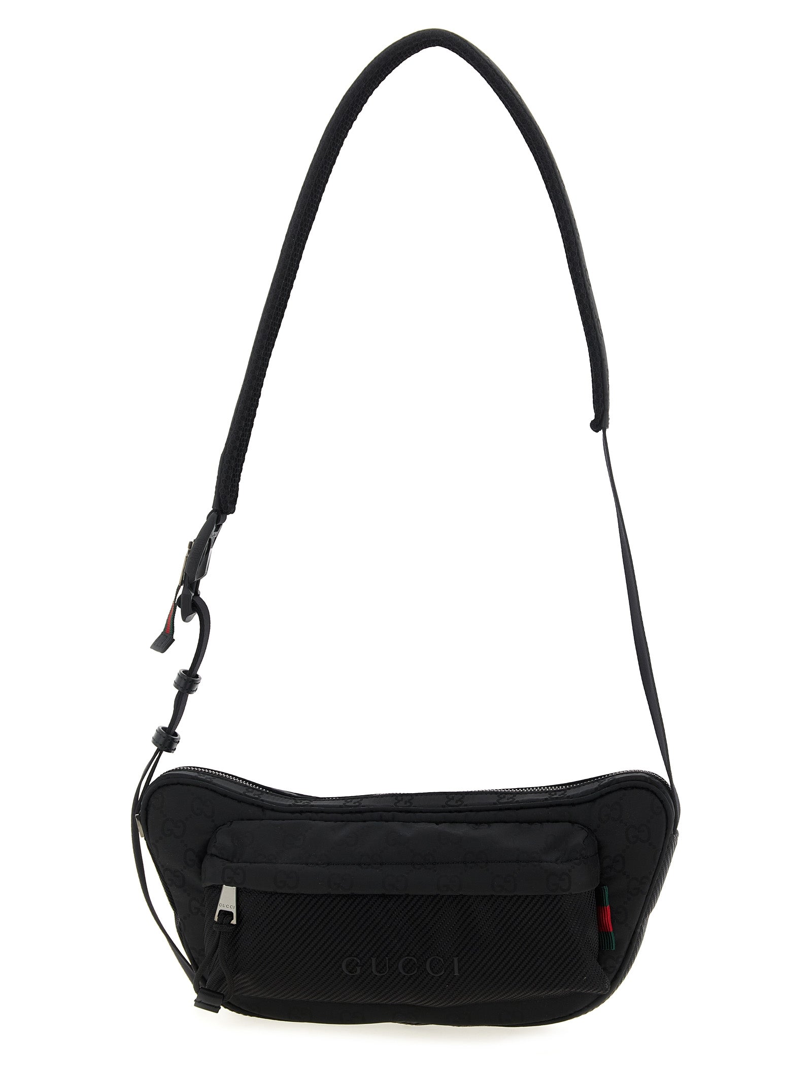 Gucci Black Polyester Crossbody Bag - Front view