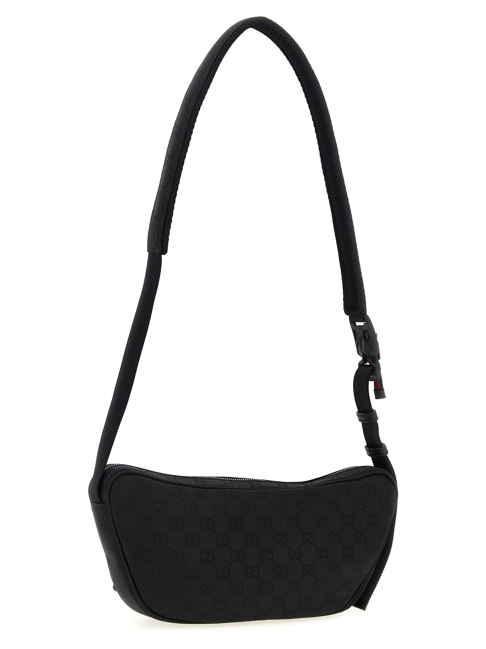 Gucci Black Polyester Crossbody Bag - Side view