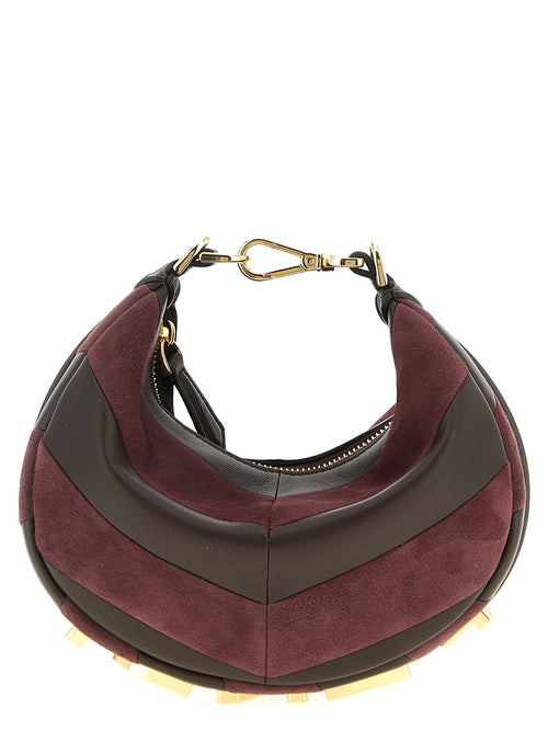 Fendi Multicolor Lamb Leather Handbag - Front view