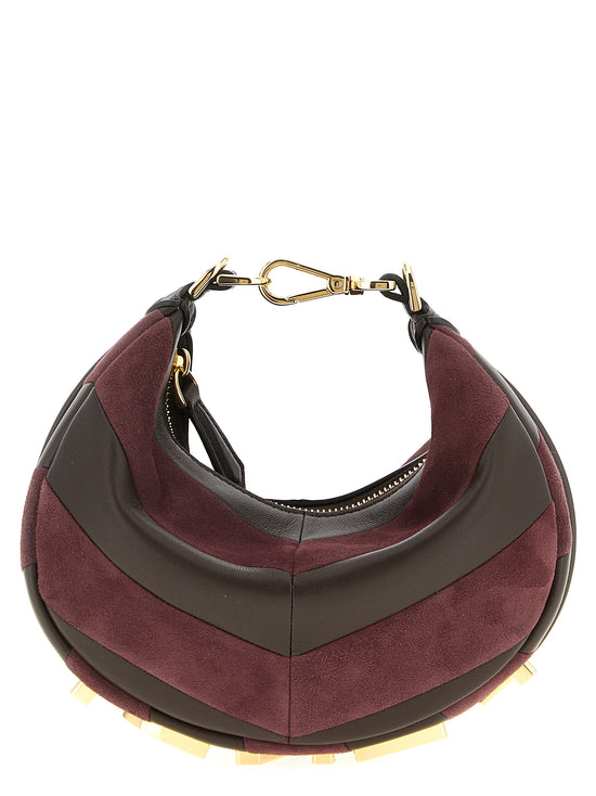 Fendi Multicolor Lamb Leather Handbag - Front view