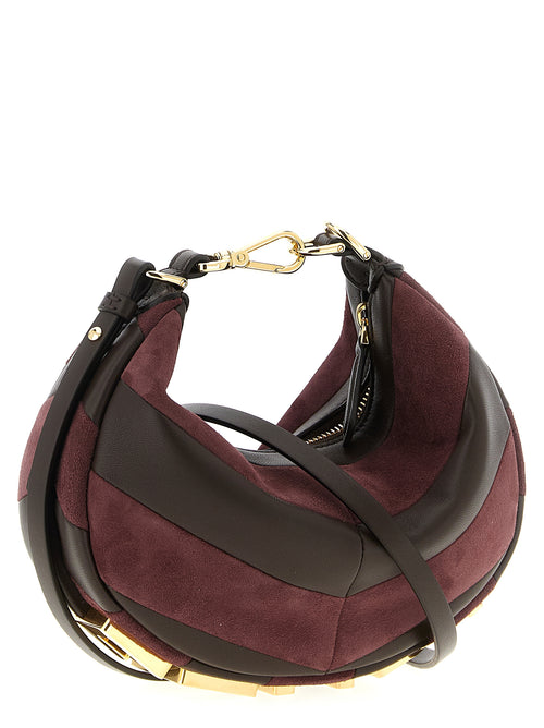 Fendi Multicolor Lamb Leather Handbag - Side view