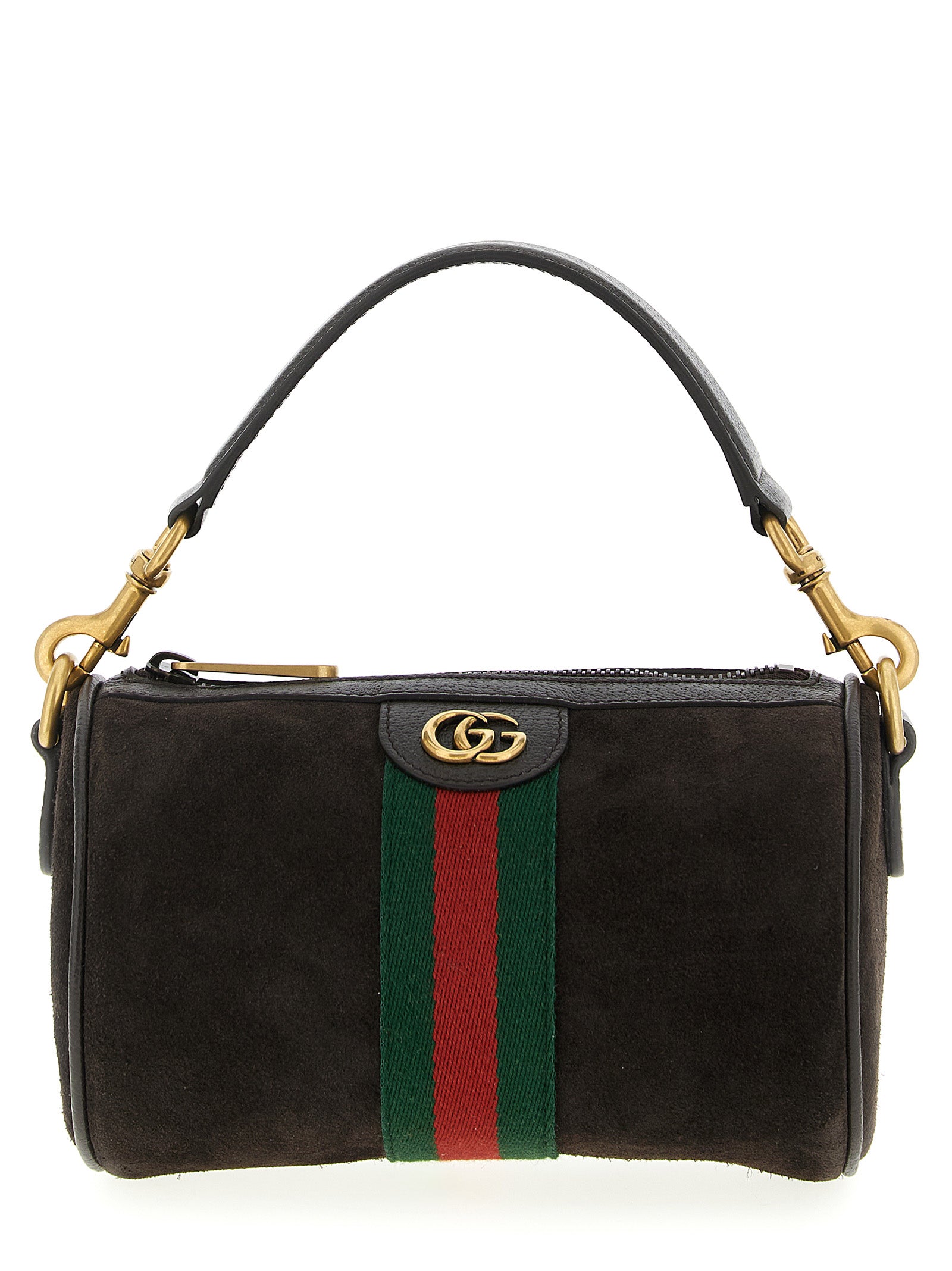 Gucci Brown Calfskin Handbag - Front view