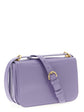 Gucci Purple Calfskin Shoulder Bag - Side view