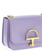 Gucci Purple Calfskin Shoulder Bag - Back view