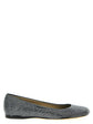 Loewe Black Goatskin Ballet Flats - Front view