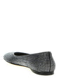 Loewe Black Goatskin Ballet Flats - Back view