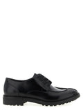 Saint Laurent Black Calfskin Oxfords And Derbies - Front view