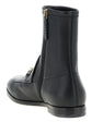 Gucci Black Lamb Leather Ankle Boots - Back view