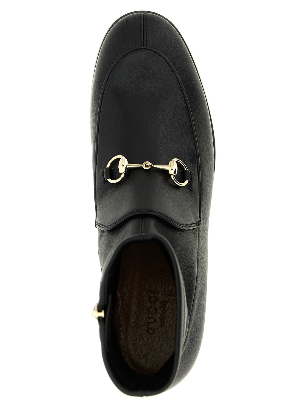 Gucci Black Lamb Leather Ankle Boots - Detail view