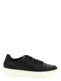 Hugo Boss Black Polyester Low Top Sneakers - Front view