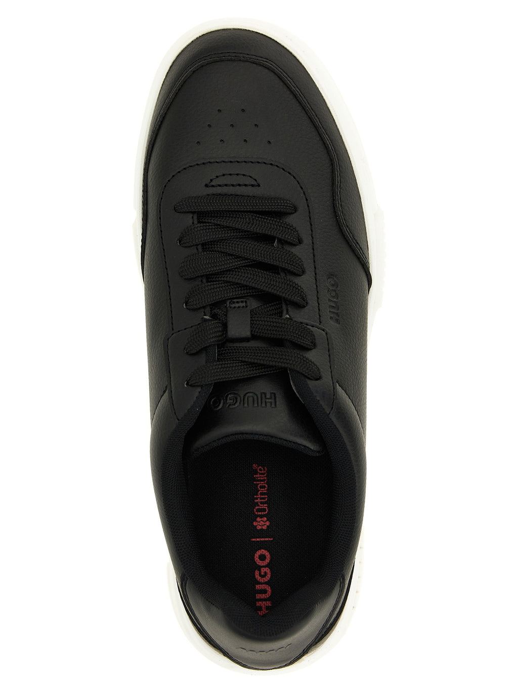 Hugo Boss Black Polyester Low Top Sneakers - Detail view