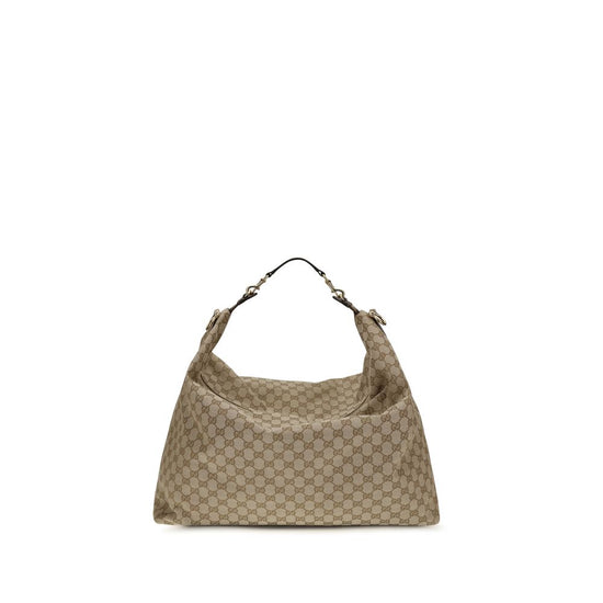 Gucci Beige Fabric Shoulder Bag - AW26 45×38.5cm - Front view