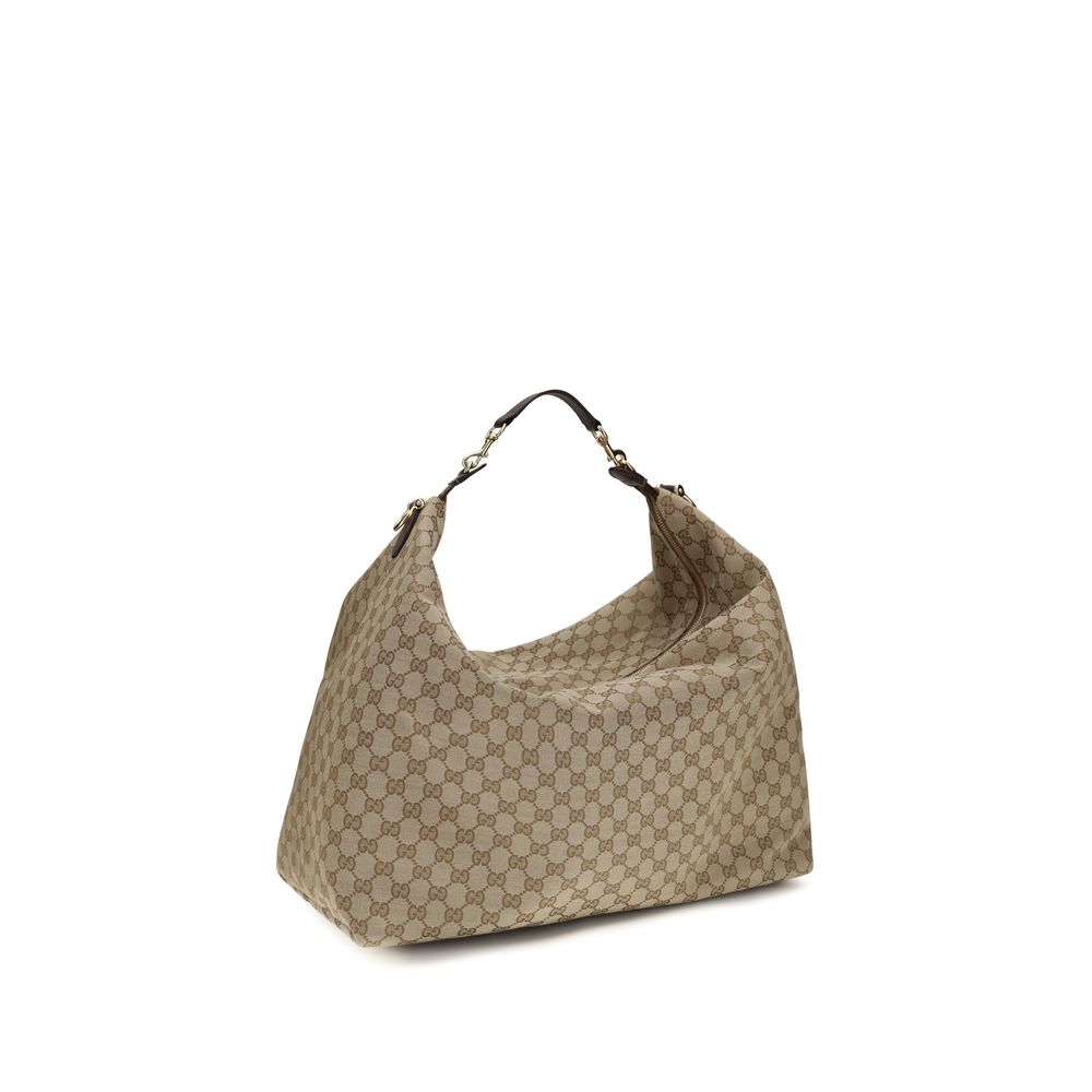 Gucci Beige Fabric Shoulder Bag - AW26 45×38.5cm - Back view