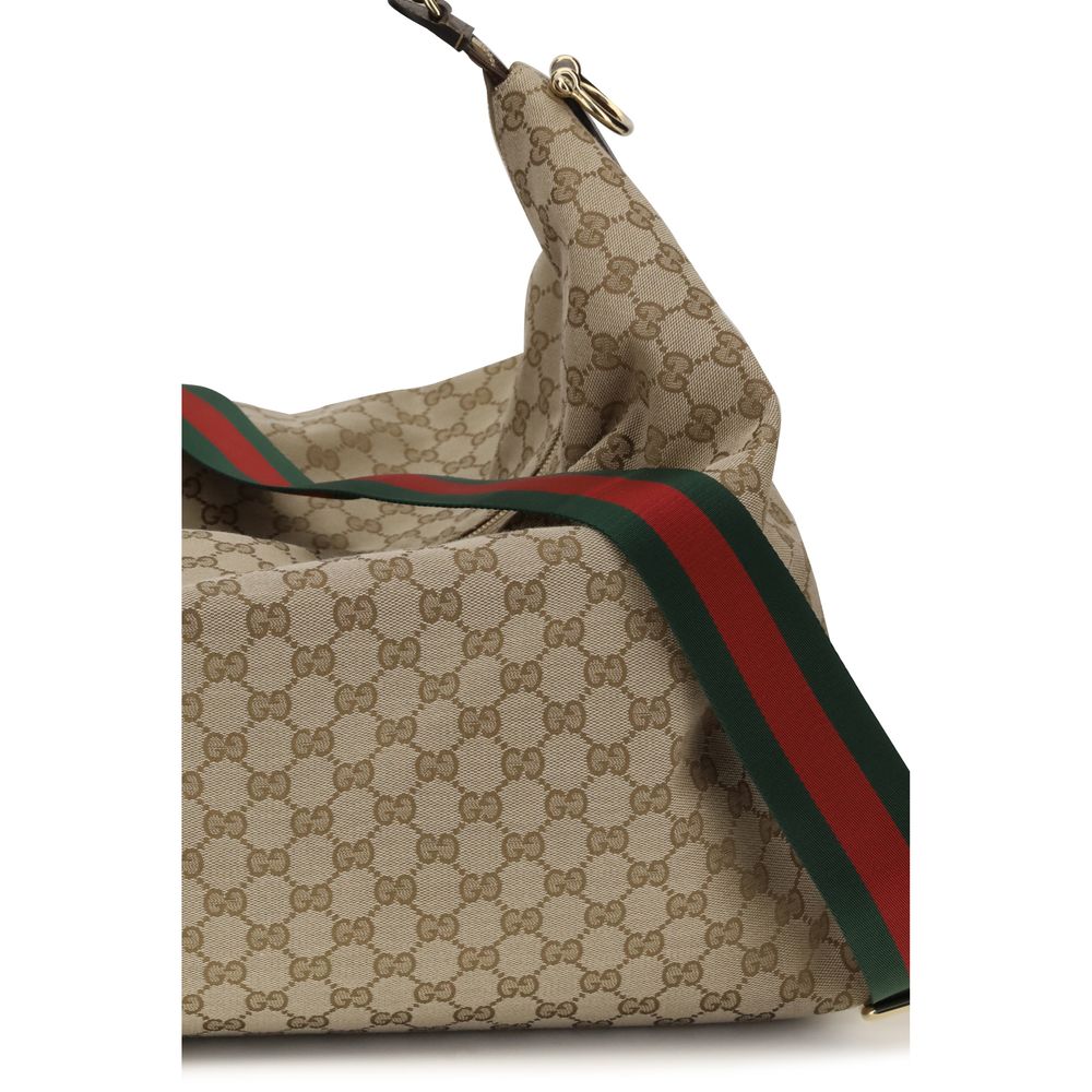 Gucci Beige Fabric Shoulder Bag - AW26 45×38.5cm - Detail view