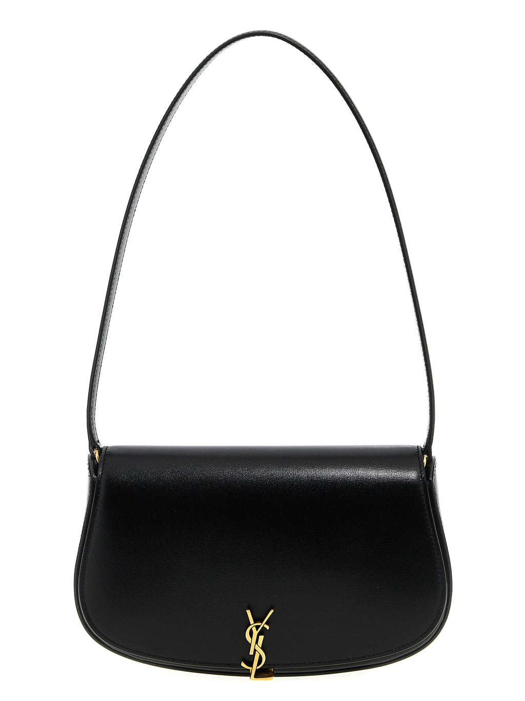 Saint Laurent Black Calfskin Shoulder Bag (Ref. SA287787BM) - Front view