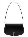 Saint Laurent Black Calfskin Shoulder Bag (Ref. SA287787BM) - Front view