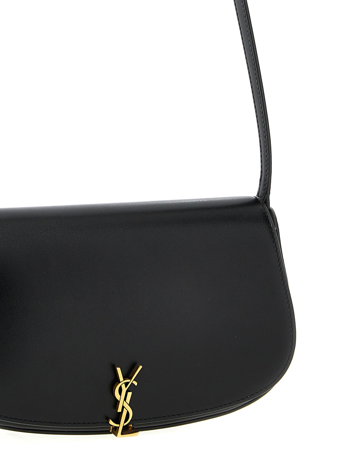 Saint Laurent Black Calfskin Shoulder Bag (Ref. SA287787BM) - Back view