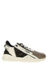 Fendi Multicolor Calf Leather Athletic Sneakers - Front view