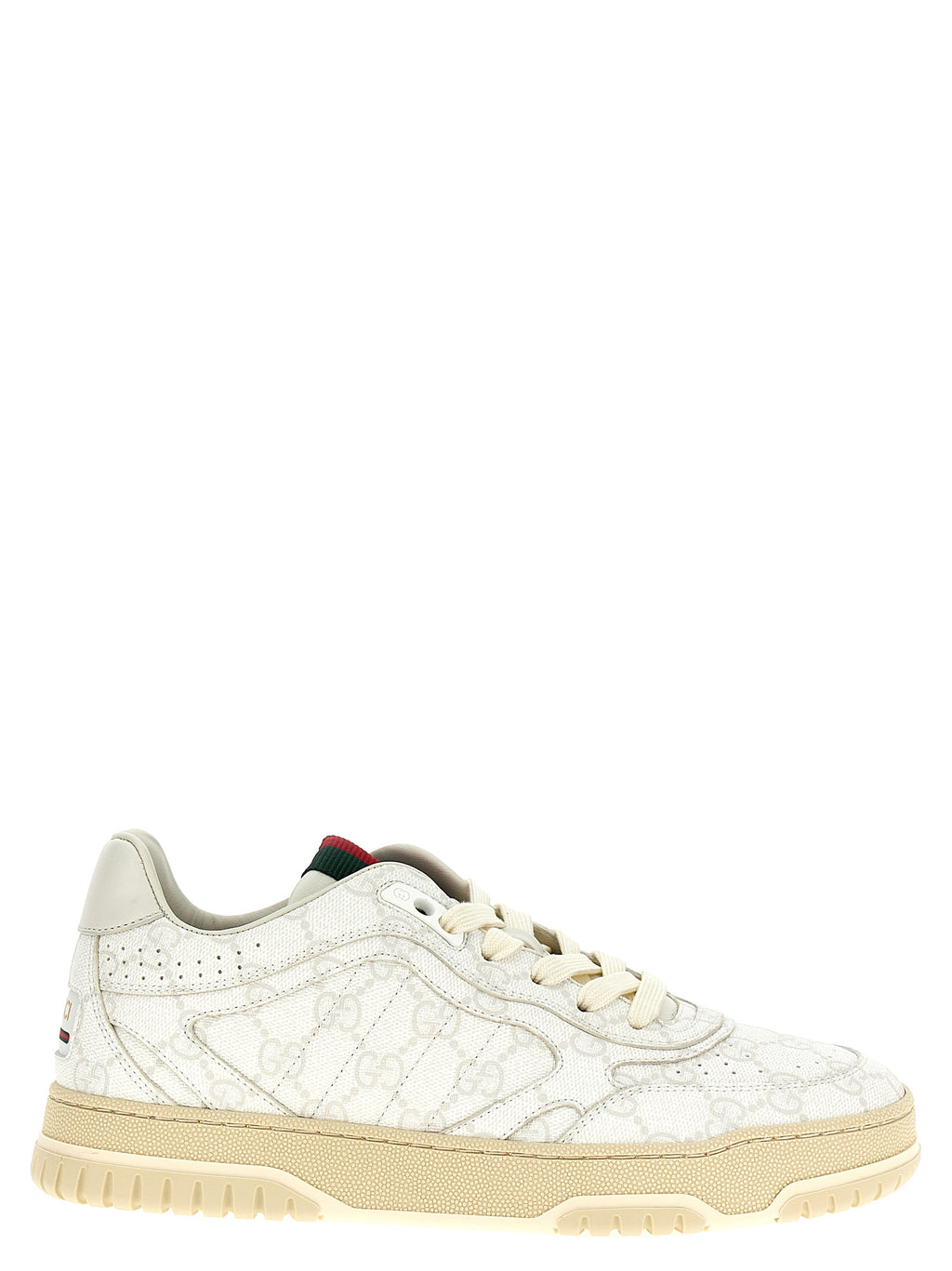 Gucci White Polyethylene Sneakers - Front view