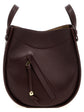 Loewe Bordeaux Calfskin Crossbody Bag - Front view