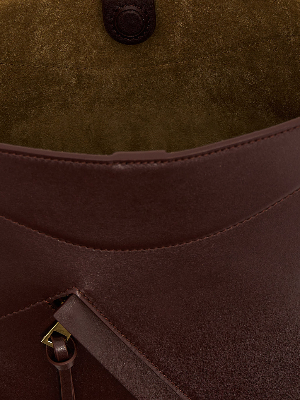Loewe Bordeaux Calfskin Crossbody Bag - Detail view