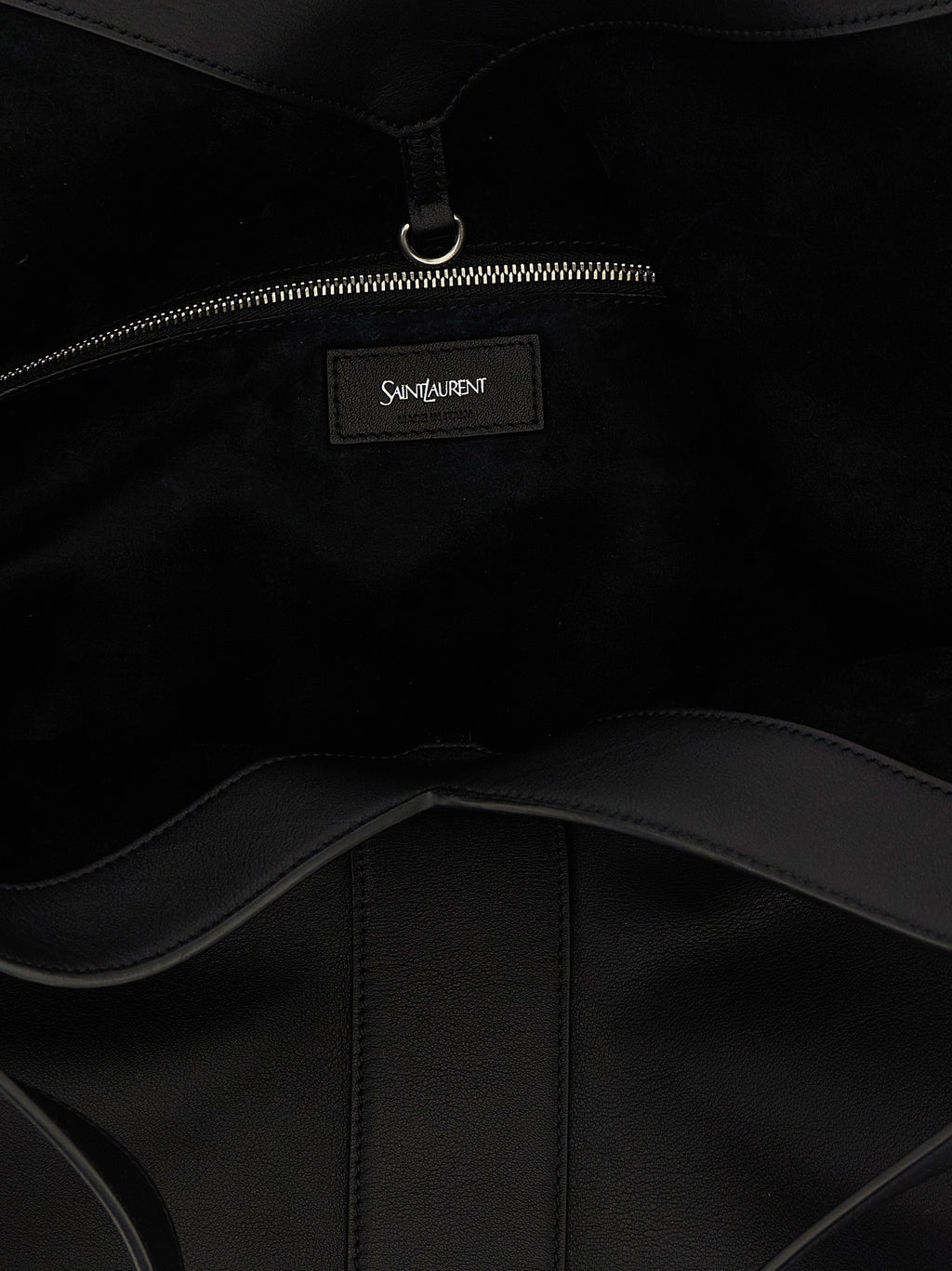 Saint Laurent Black Calfskin Tote Bag (Ref. SA317795BM) - Detail view