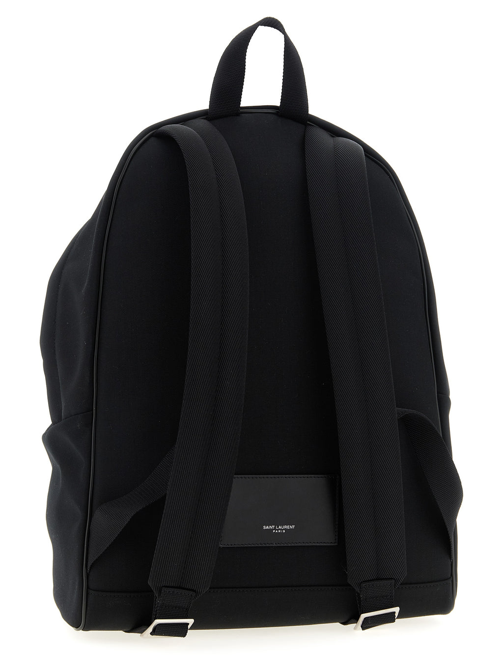 Saint Laurent Black Polyamide Backpack (Ref. SA317886BM) - Side view