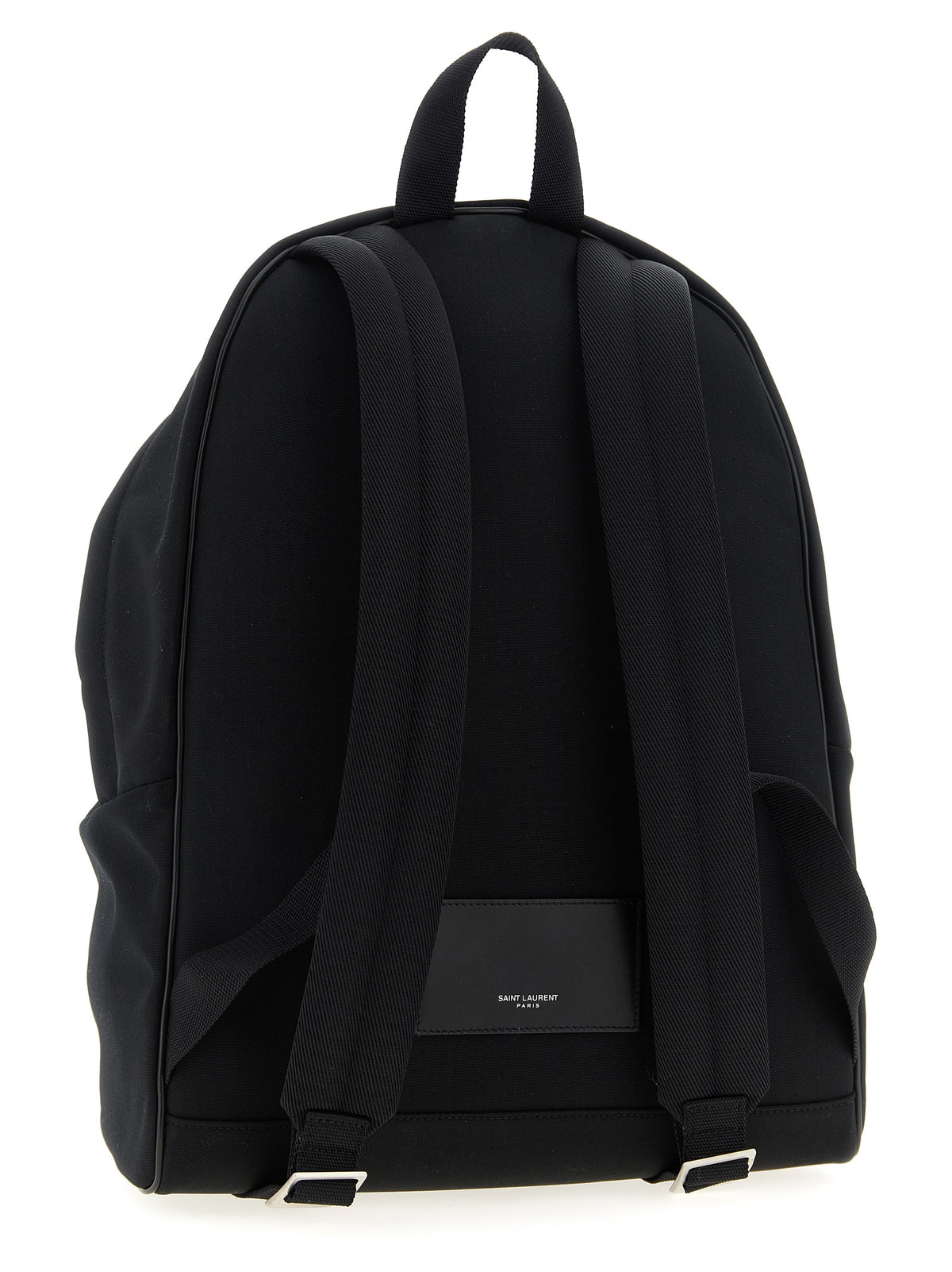 Saint Laurent Black Polyamide Backpack (Ref. SA317886BM) - Side view