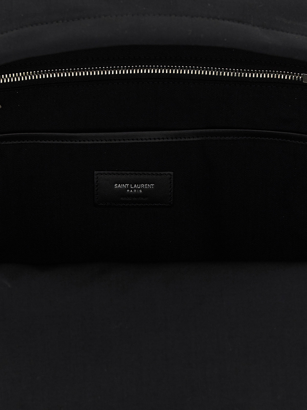 Saint Laurent Black Polyamide Backpack (Ref. SA317886BM) - Detail view