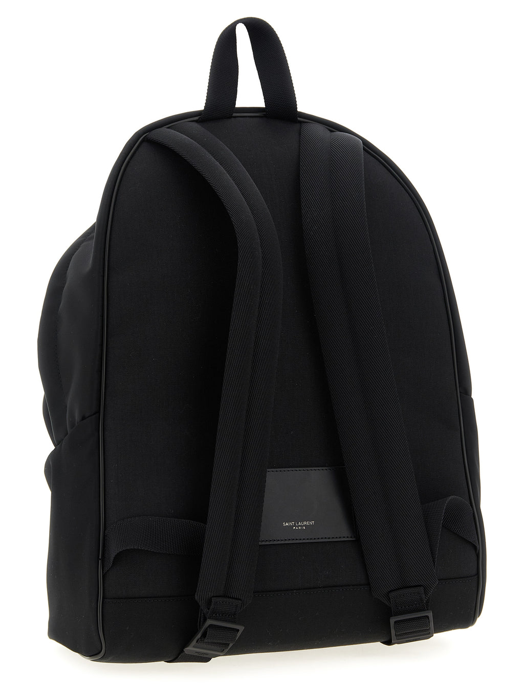 Saint Laurent Black Polyamide Backpack (Ref. SA317967BM) - Side view