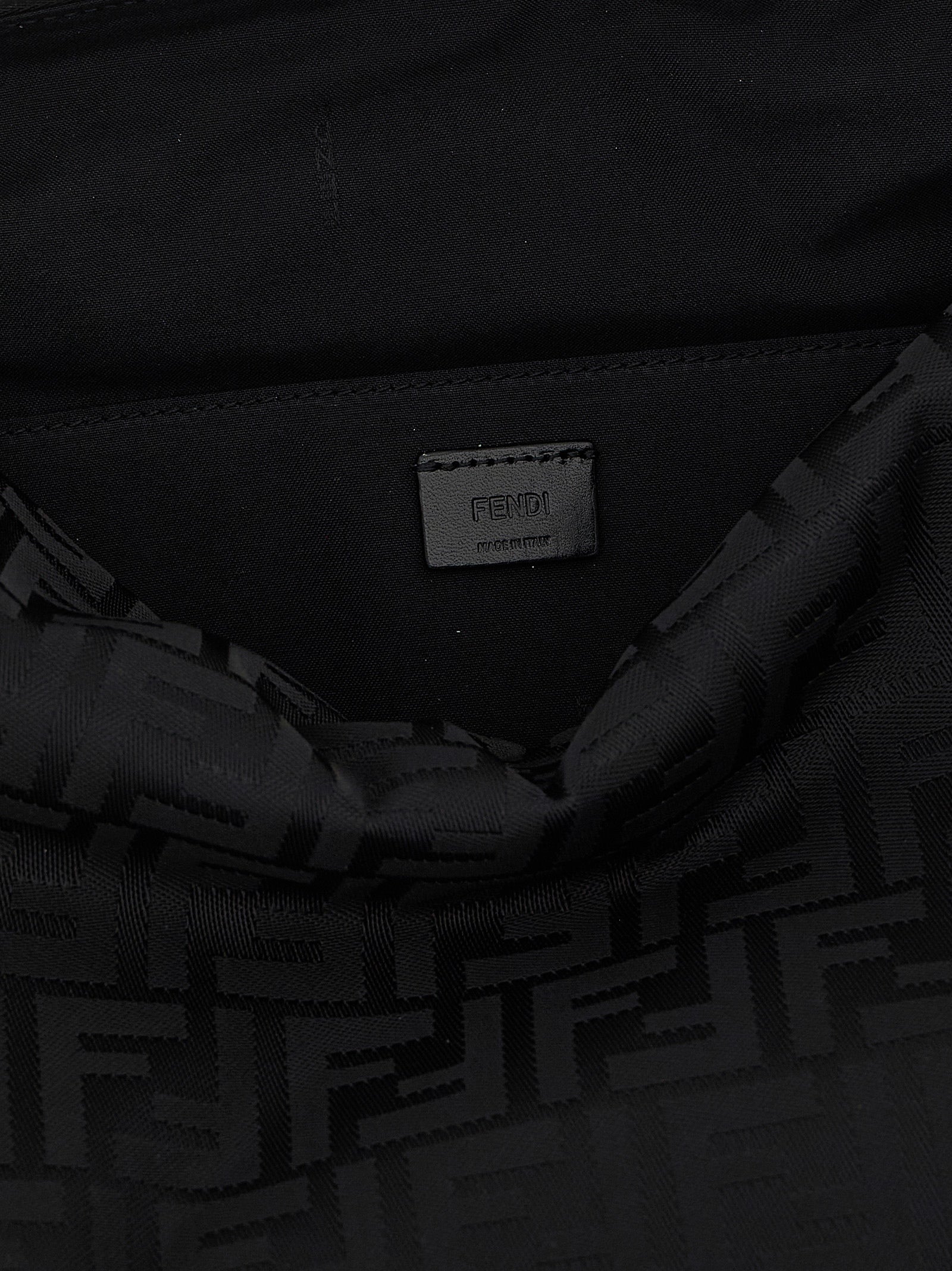 Fendi Black Polyamide Shoulder Bag - Detail view