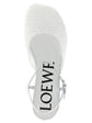 Loewe White Polyamide Ballet Flats - Detail view