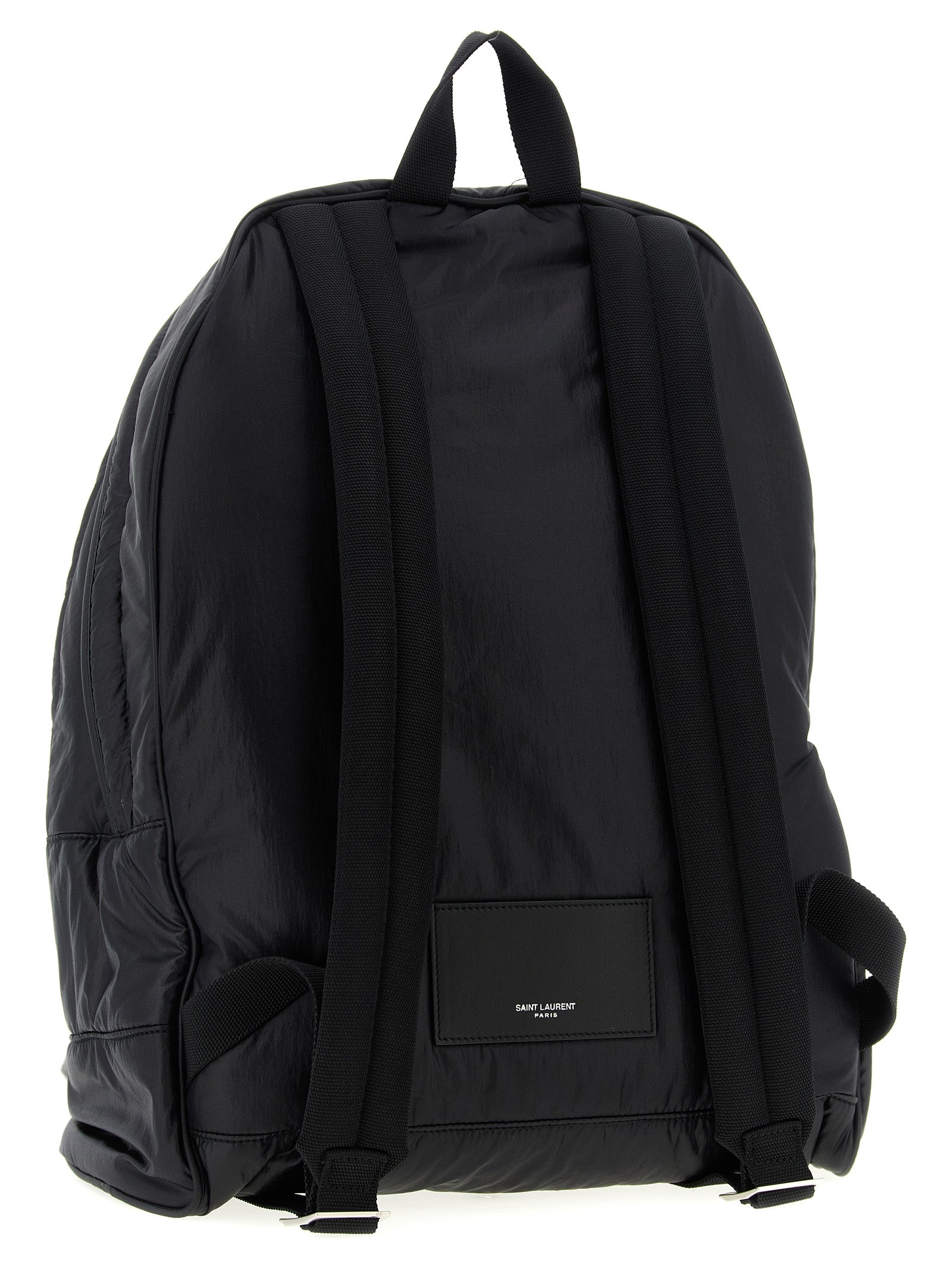 Saint Laurent Black Calfskin Backpack (Ref. SA322661BM) - Side view