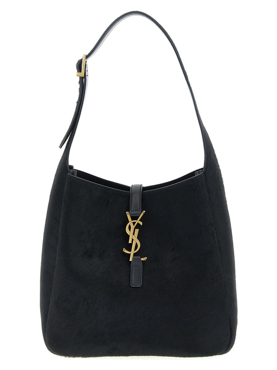 Saint Laurent Black Calfskin Shoulder Bag (Ref. SA323738BM) - Front view