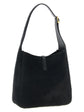 Saint Laurent Black Calfskin Shoulder Bag (Ref. SA323738BM) - Side view