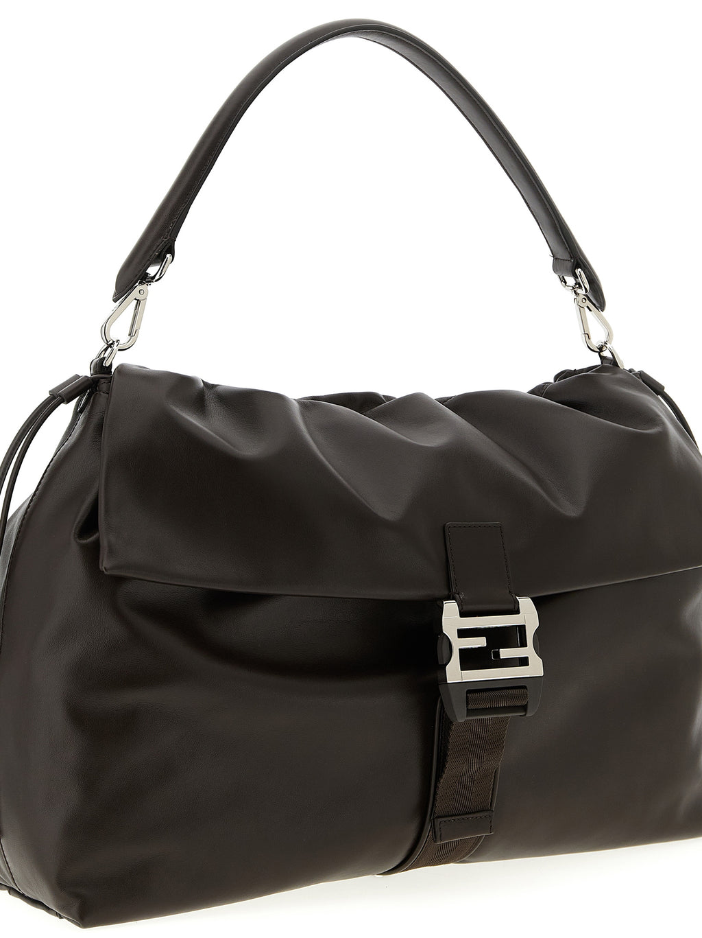 Fendi Brown Calfskin Handbag (Ref. FE324036BM) - Back view