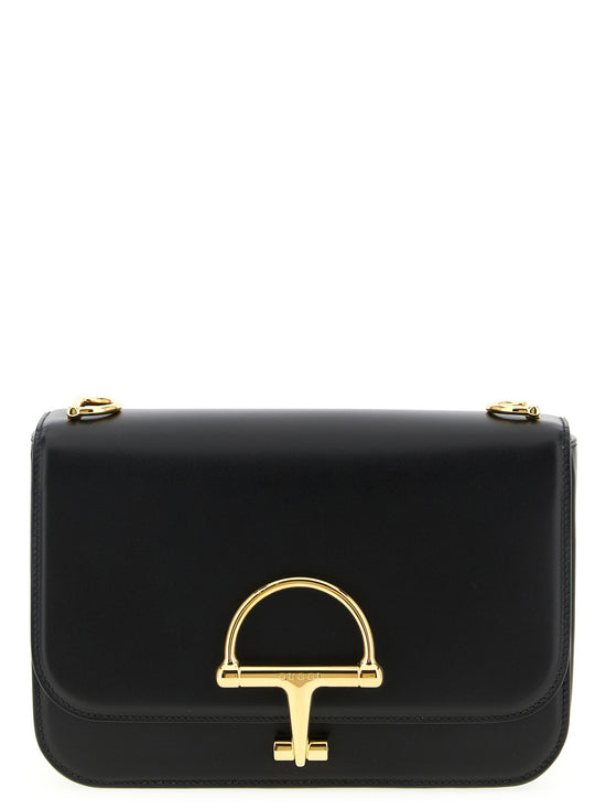 Gucci Black Calfskin Shoulder Bag (Ref. GU325276BM) - Front view