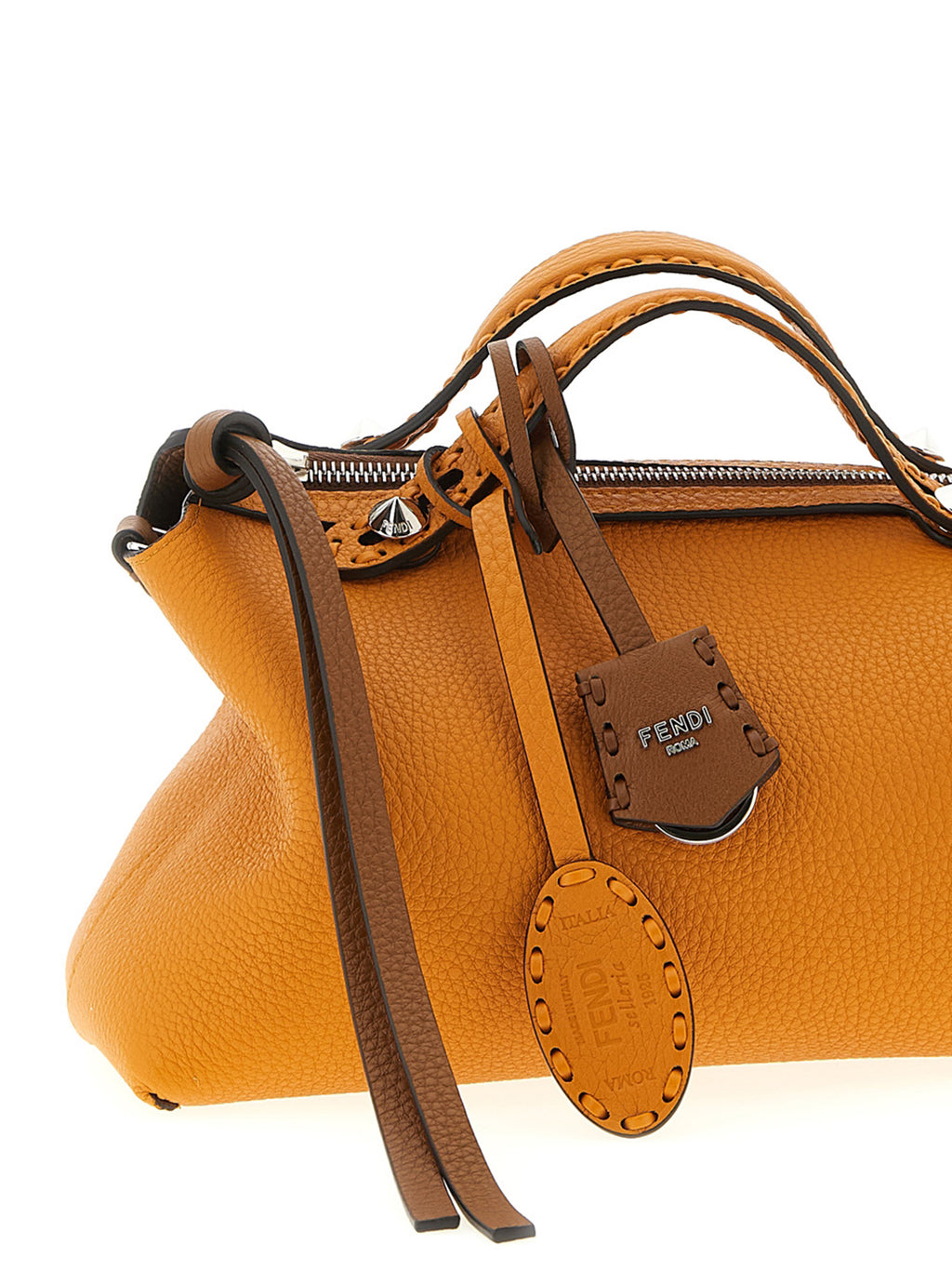 Fendi Brown Calfskin Handbag (Ref. FE325785BM) - Back view
