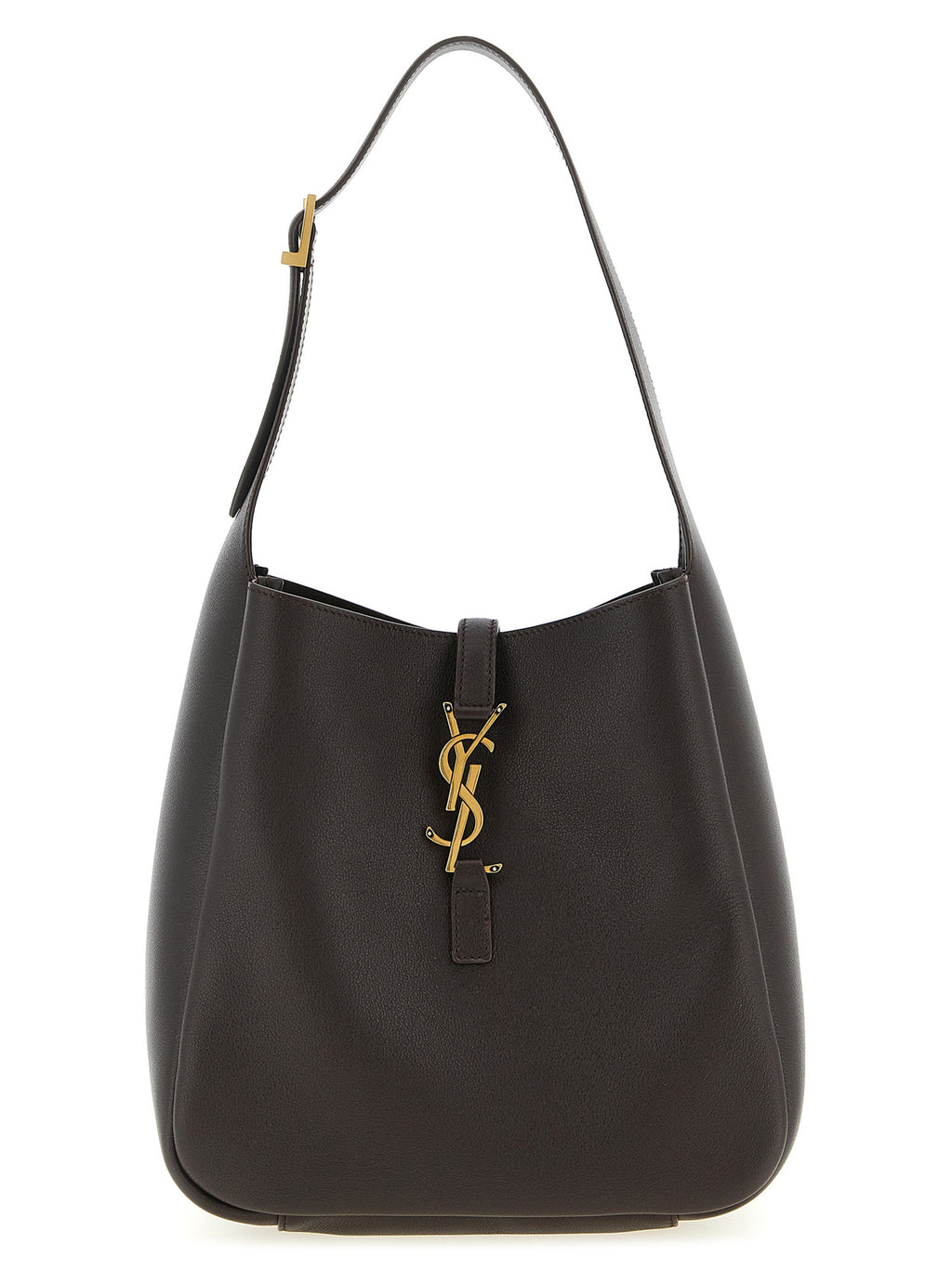 Saint Laurent Brown Calfskin Shoulder Bag (Ref. SA326152BM) - Front view