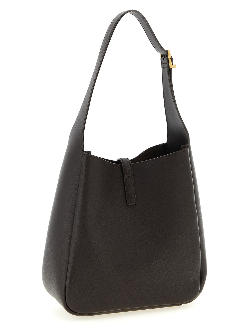 Saint Laurent Brown Calfskin Shoulder Bag (Ref. SA326152BM) - Side view