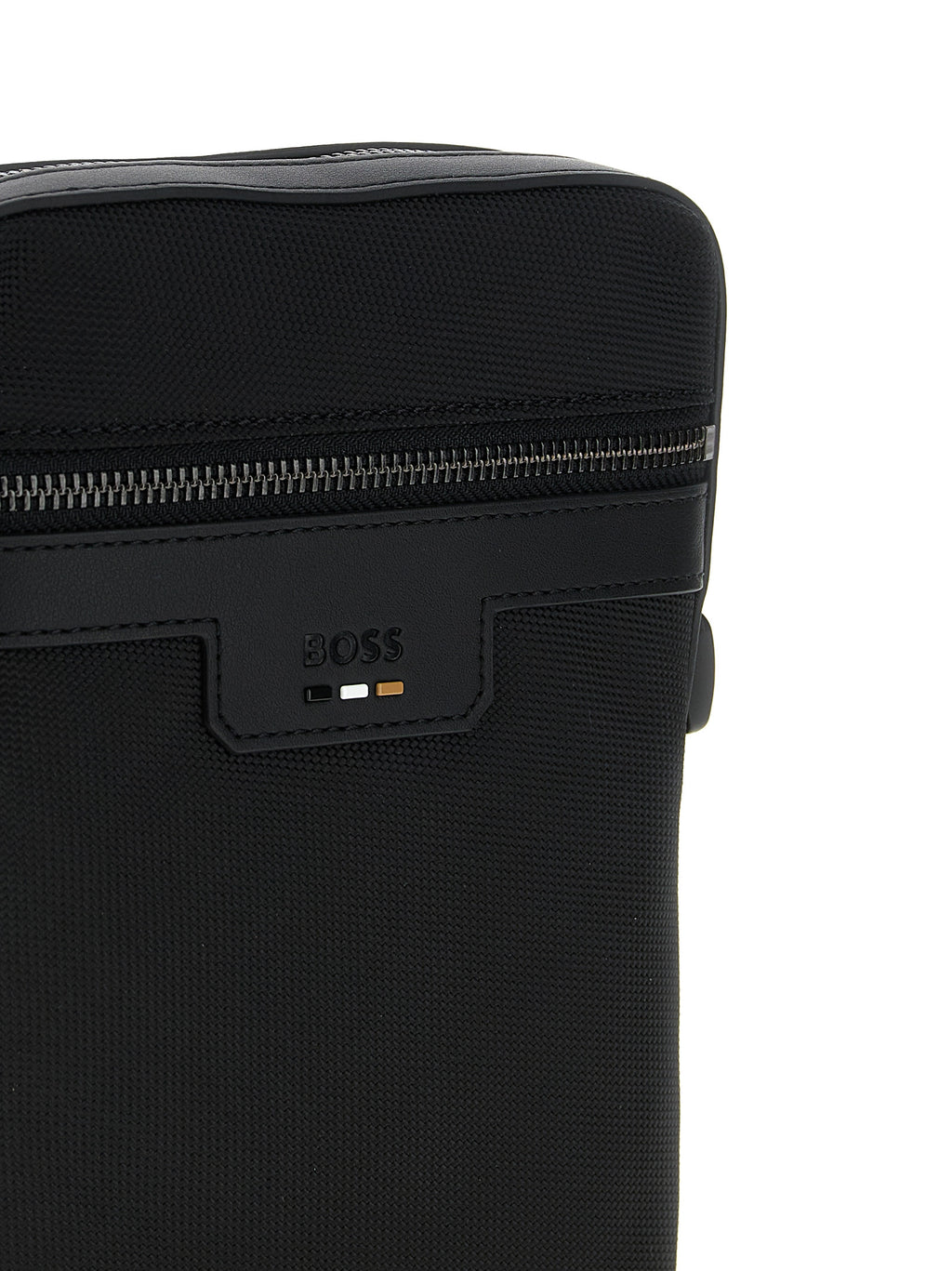 Hugo Boss Black Polyester Crossbody Bag - Back view