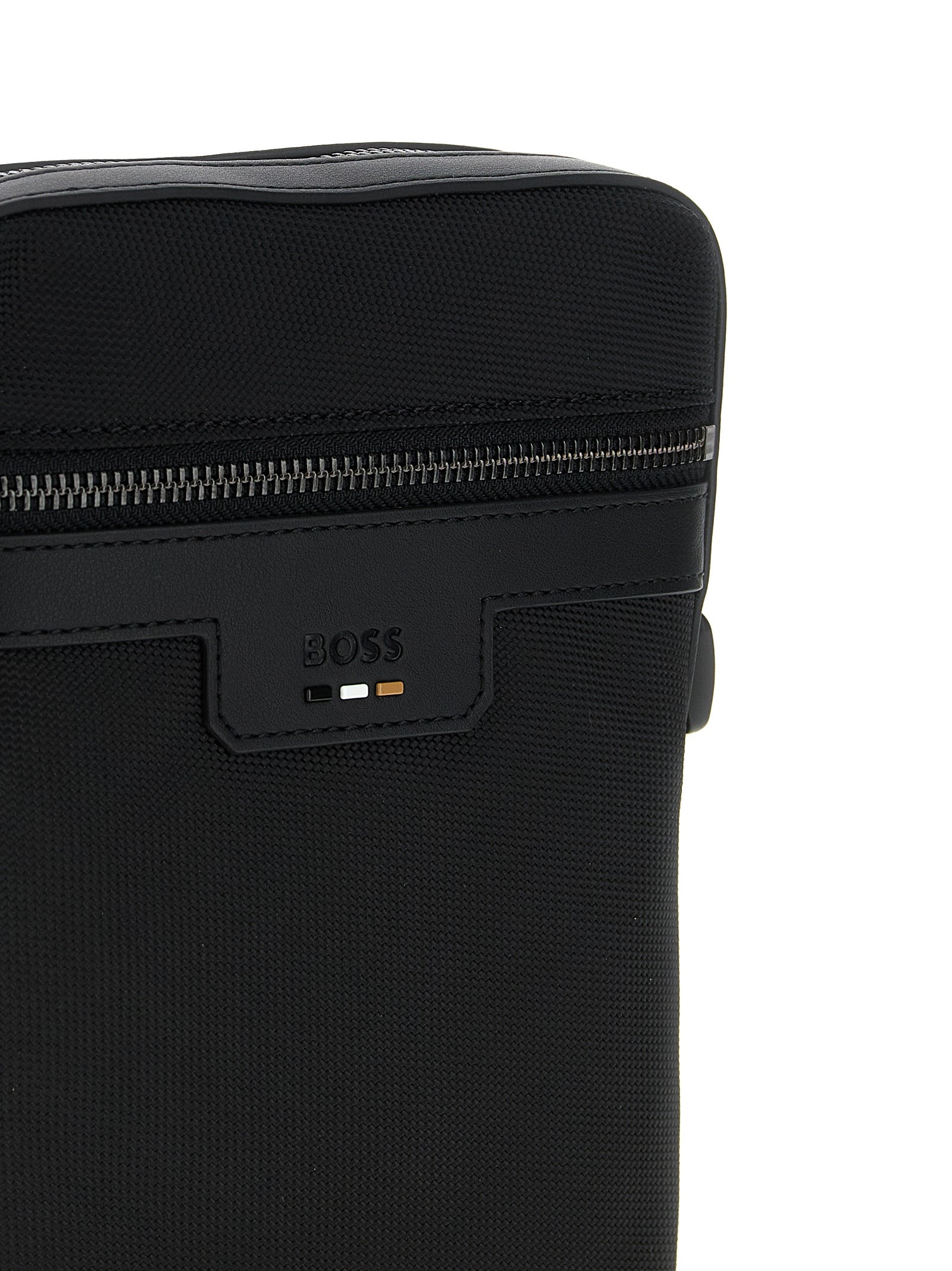 Hugo Boss Black Polyester Crossbody Bag - Back view