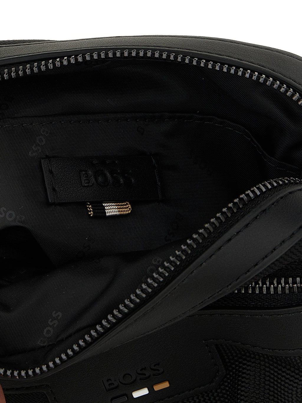 Hugo Boss Black Polyester Crossbody Bag - Detail view