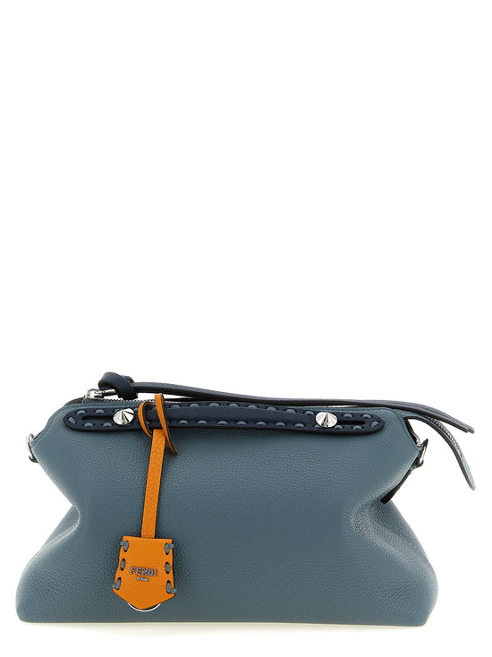 Fendi Blue Calfskin Handbag (Ref. FE328622BM) - Front view