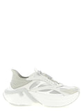 Fendi F-Light Mesh Leather Sneakers - Front view