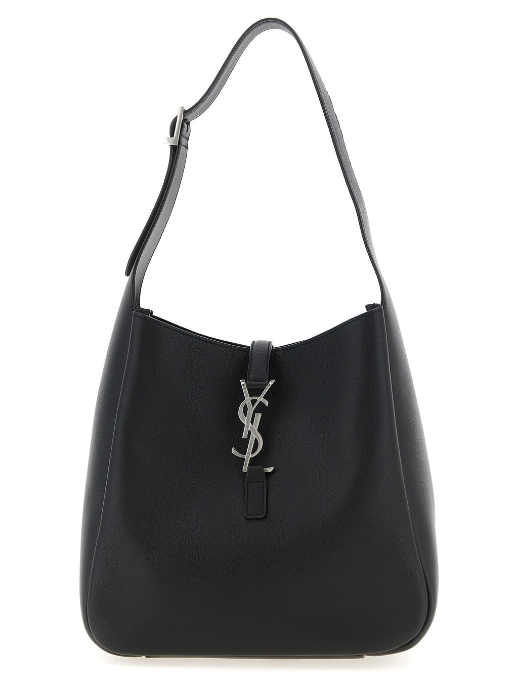 Saint Laurent Black Calfskin Shoulder Bag (Ref. SA330583BM) - Front view