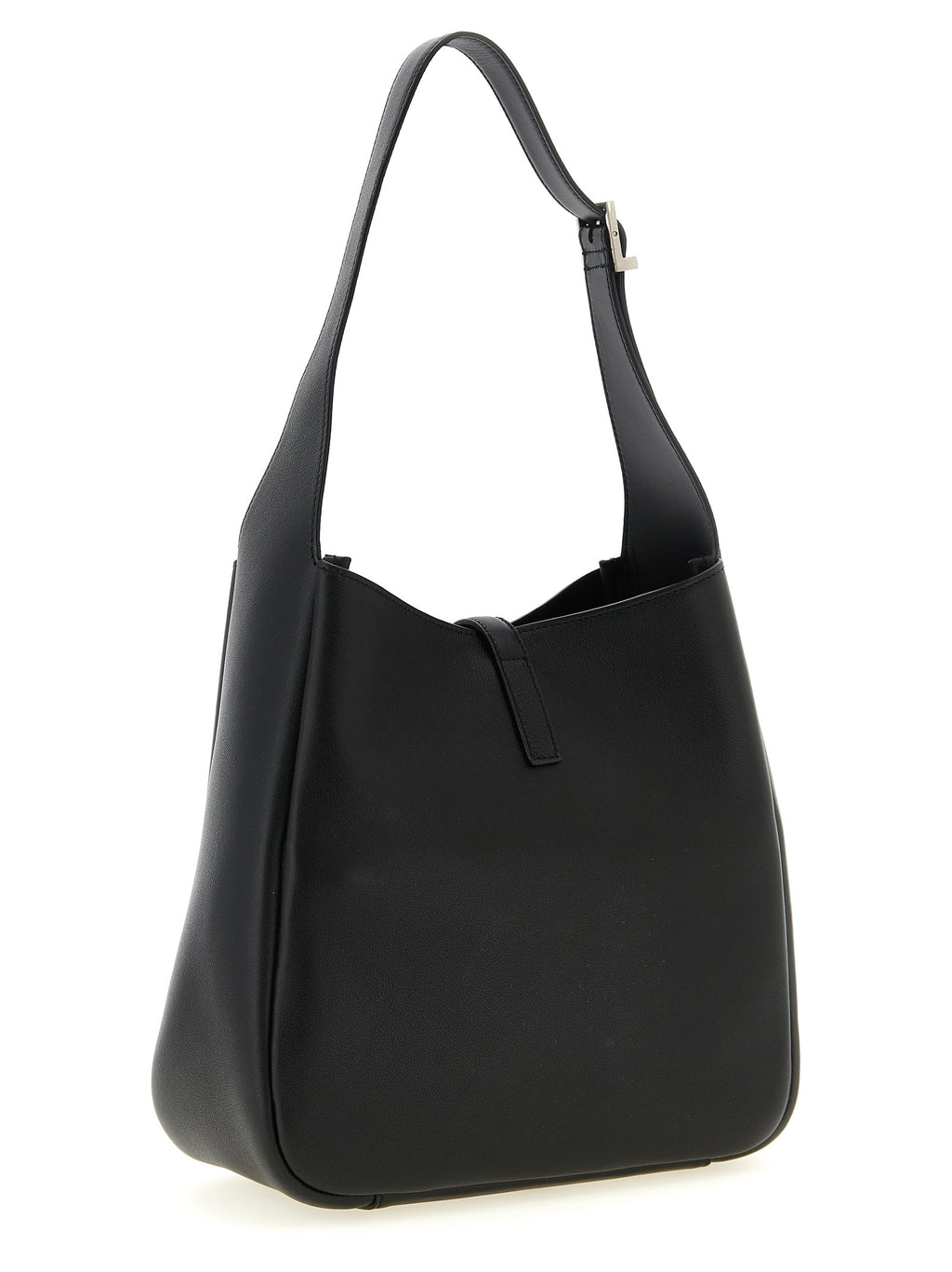 Saint Laurent Black Calfskin Shoulder Bag (Ref. SA330583BM) - Side view